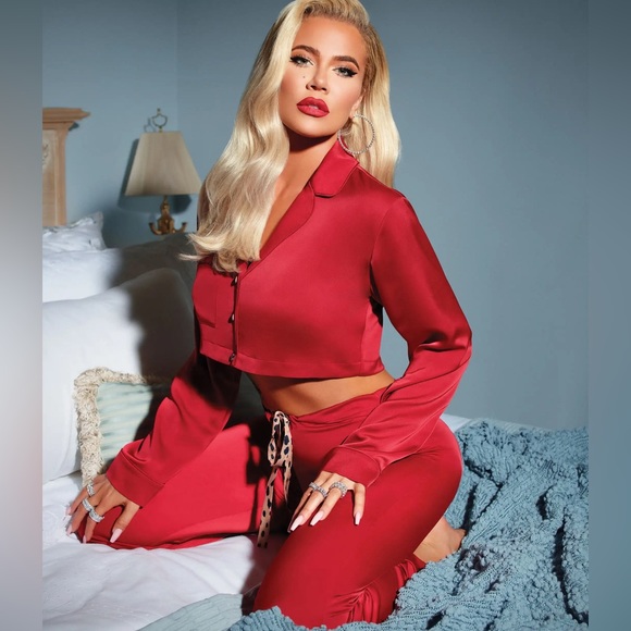 ✨GOOD AMERICAN✨Silky Pajama Set - Picture 2 of 3